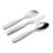 Alessi Dressed Stainless Steel Flatware Set