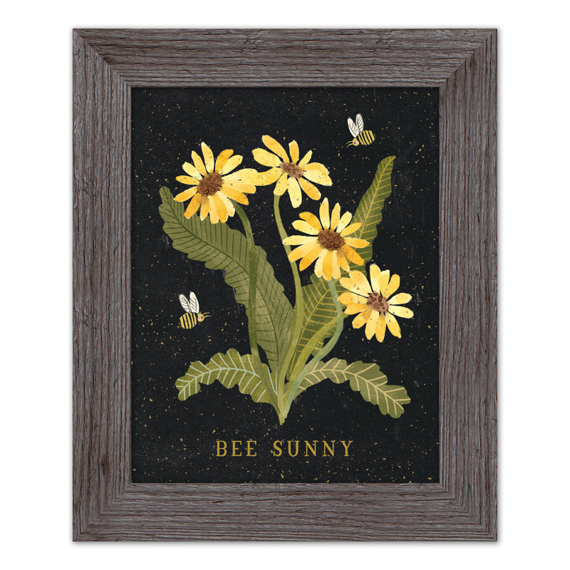 " Be Sunny ", 14" H x 11" W x 0.75" D