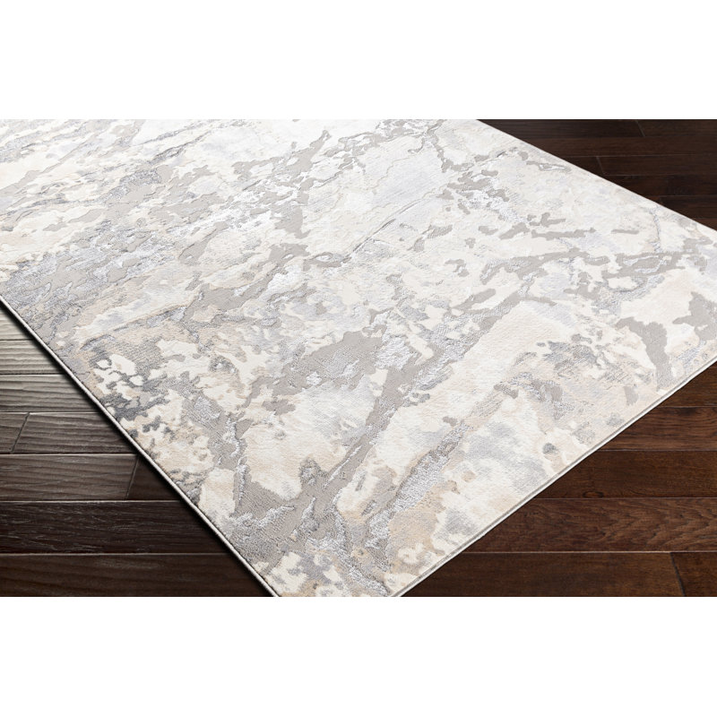 Abstract Indoor Rug, Rectangle 5'2" x 7'