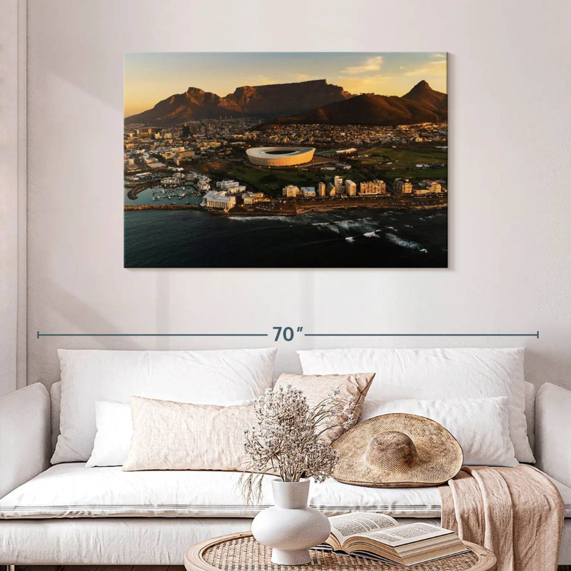 Nicci, Cape Town, paysage urbain, H 30 po x l 45 po