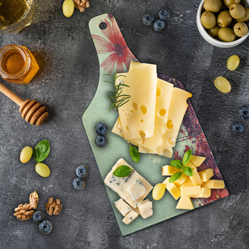 Planche à découper en verre trempé Ambesonne