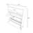 Shoe Storage Cabinet For Entryway, Free Standing Shoe Organizer With 2 Flip Drawers-321862952