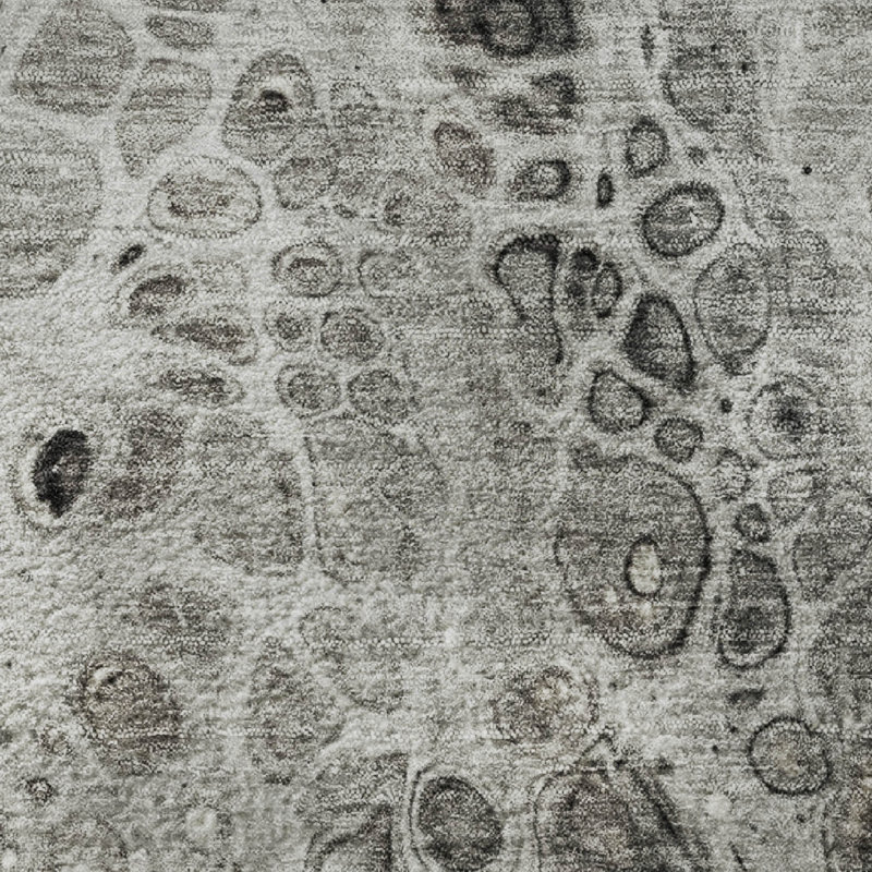 Premium Machine Washable Mayfield AMF1934 Abstract Rug, Round 8'