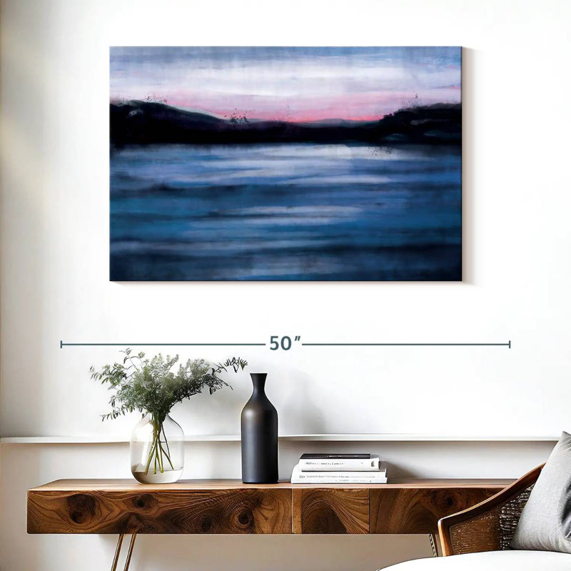 Avery Landscape Abstract Silhouette, 26" H x 39" W