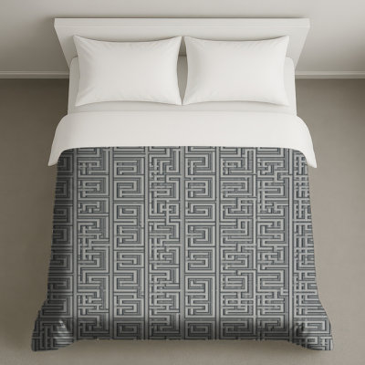 Labyrinth Maze Pattern Duvet Covers