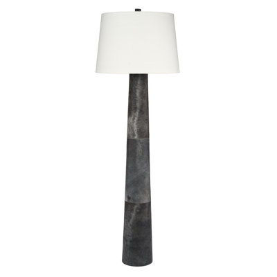 Robertson Hide Floor Lamp, Slate