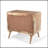Stylish - Style 2 -Drawer 2 -Door Cabinet , Mango Wood In Natural Finish