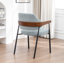 Chaise de salle à manger rembourrée Devane-123161760