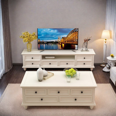 Table basse en bois massif