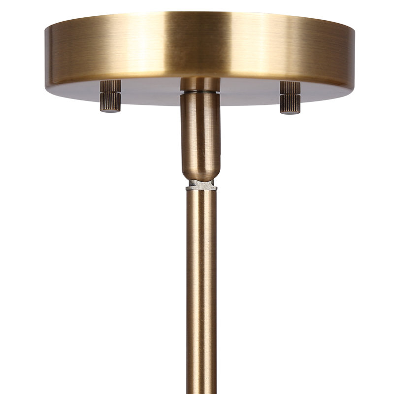 Lustre linéaire à 3 lumières pour îlot de cuisine à intensité variable Basanti