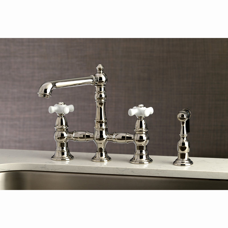 Robinet de cuisine Kingston, Nickel poli
