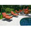Ensemble de chaise longue 79,50 "avec coussins et table Pineville-2076277725