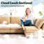 Canapé modulaire de 124 po avec repose-pieds-1223332519