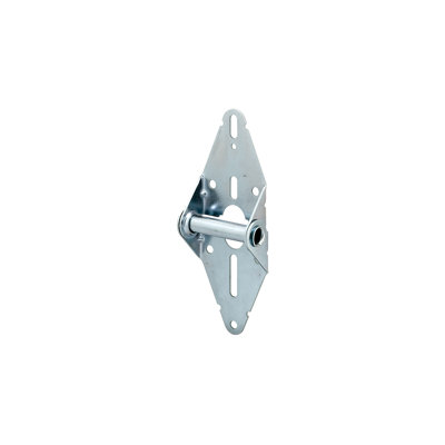 Charnière de section de porte standard FHC GD52104, fabrication en acier, largeur de 3 po, rouleau compatible avec un diamètre de 7/16 po, finition galvanisée