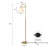 Liliane 68" Arched/Arc Floor Lamp