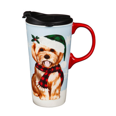 Evergreen Enterprises, Inc 17oz. Ceramic Travel Mug