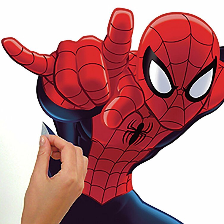 Spidey and His Amazing Friends: All Characters Collection - Marvel Removable Adhesive Wall Decal 9 Wall Decals 11W x 28H