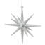 Ornement de Noël 6 po blanc scintillant