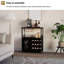Cabinet/Enclosed Storage Wine Bottle Rack-1369665322