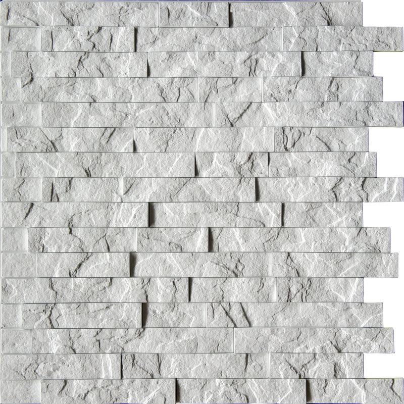 Ahner 24" x 24" Wall Paneling, Crystal White