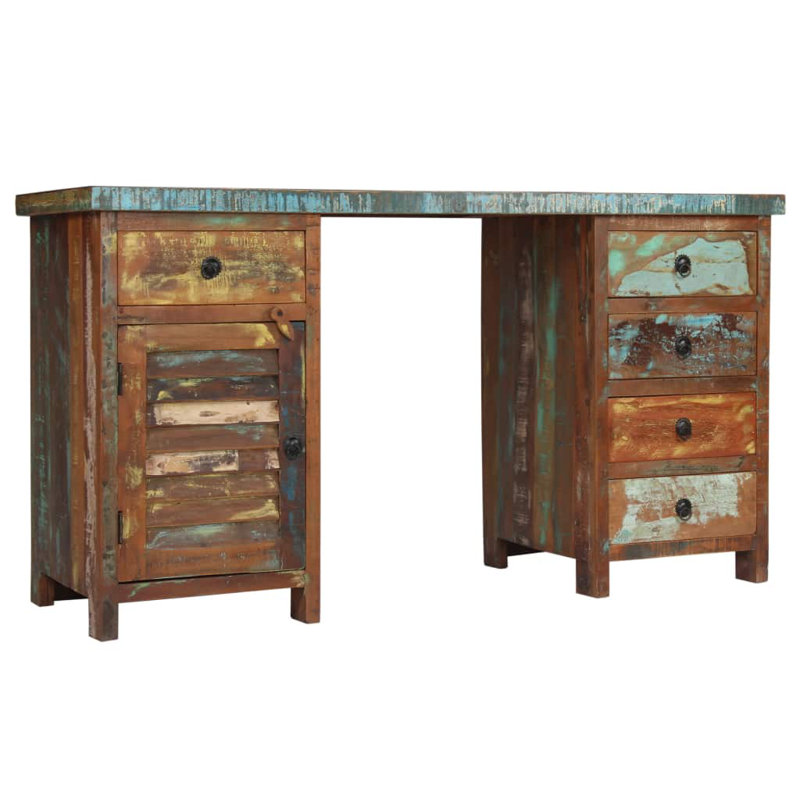 Saksena Solid Wood Computer Desk