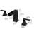 Bathroom Faucets for Sink 3 Hole 8 inch Widespread Bathroom Sink Faucet with Pop Up Drain Double Lever Handle Faucet Bathroom Vanity Faucet Basin Mixer Tap Faucet with Hose-115827448