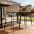 Outdoor Metal Wicker Barstool-1780180212