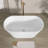 Classic Oval Shape Acrylic Free Standing Tub