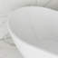 Baignoire de trempage autoportante en acrylique blanc brillant de 67 pouces