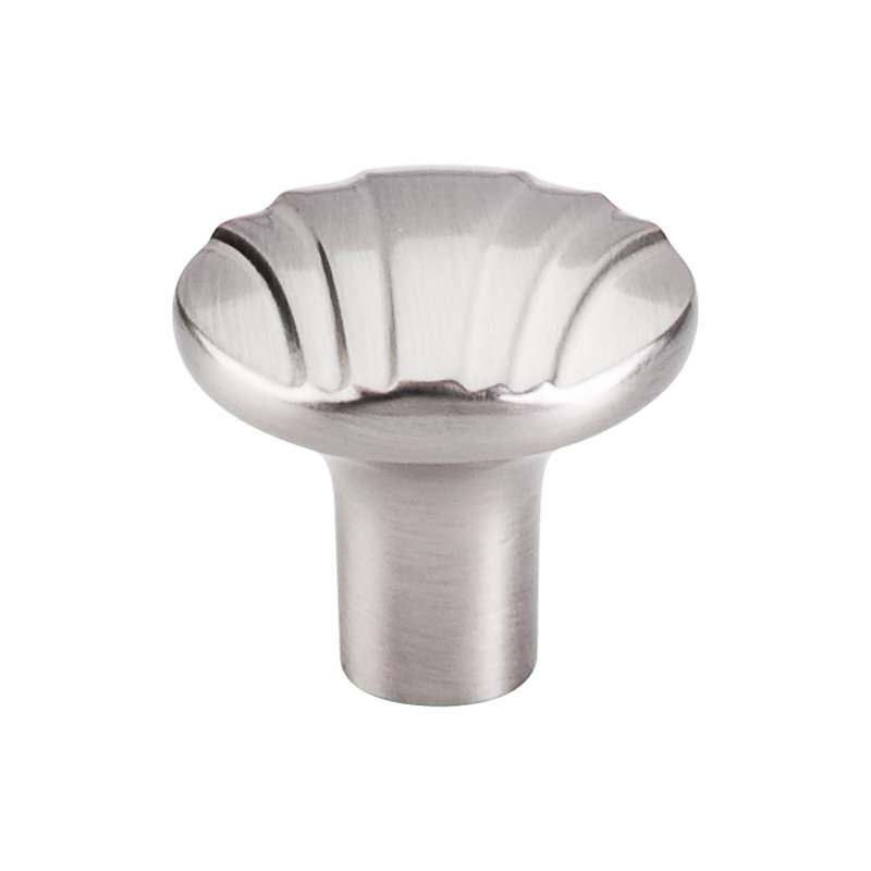 Victoria Falls & Sydney 1 1/4" Diameter Round Knob, Brushed Satin Nickel