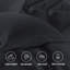 4 Piece Complete Bedding Set Duvet Cover Set With Fitted Bed Sheet & Pillowcases-111011601-111011612
