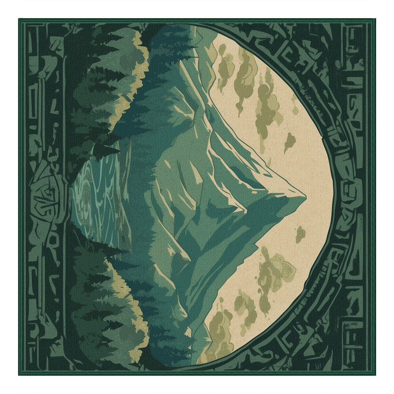 Guardian's Embrace Rug, Square 7'