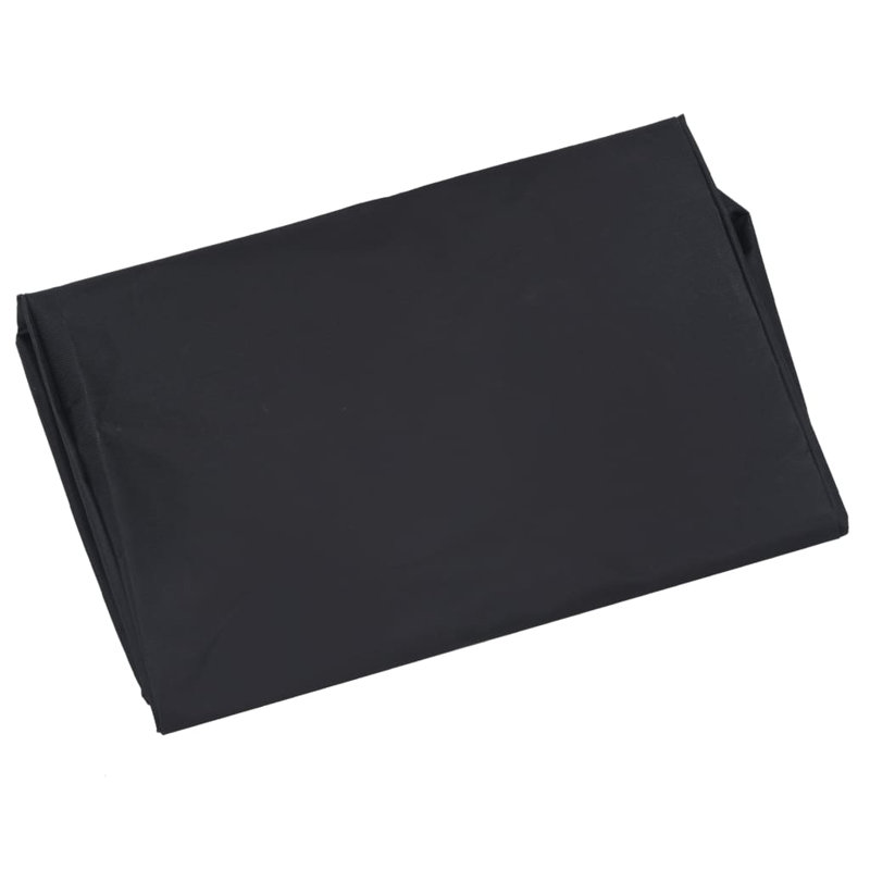 Doublure de chariot de jardin VidaXL, Noir