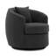 Fauteuil d'appoint pivotant Modern Boucle-793861881