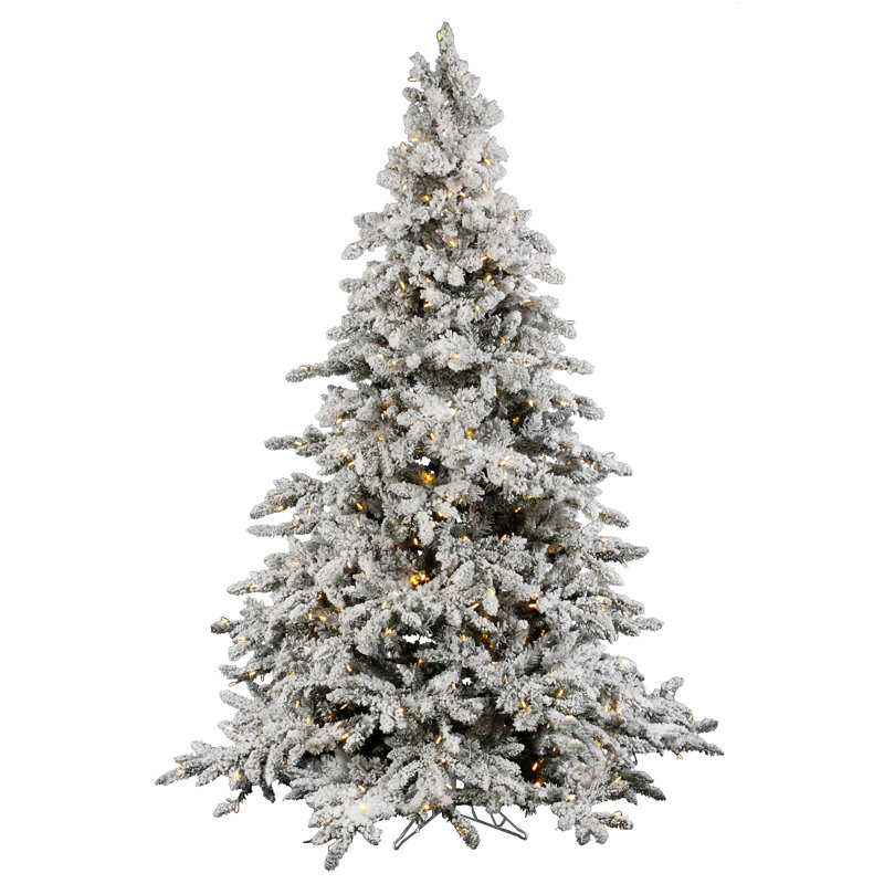 Lighted Fir Christmas Tree, 4.5' H