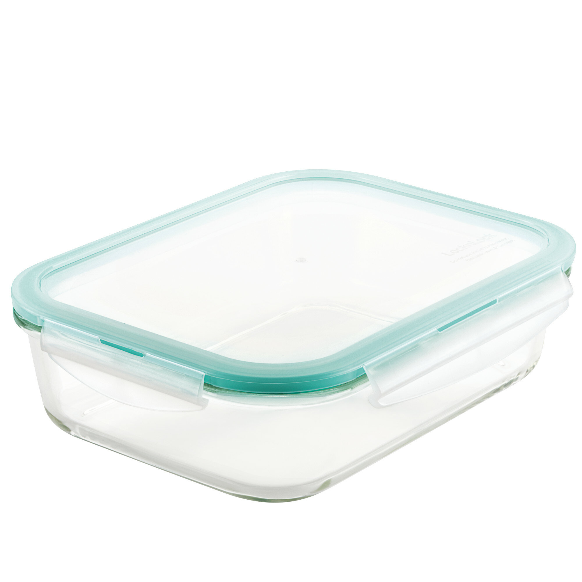 LocknLock Purely Better Glass Rectangular 50 Oz. Food Storage Container ...