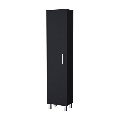 1-Door Cabinet With 3 Broom Hangers