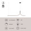 Thread 5-ft Gold dimmable LED Linear Pendant-151763066-151763067