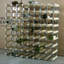 Liddle 72 Bottle Floor Wine Bottle Rack-12254621