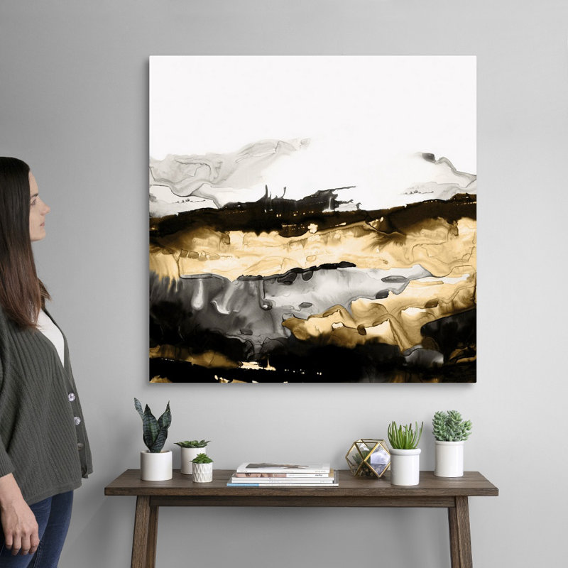 "La bruine I" par PI Studio - reproduction d'art sur toile, Toile tendue, H 36 po x l 36 po x P 1,25 po