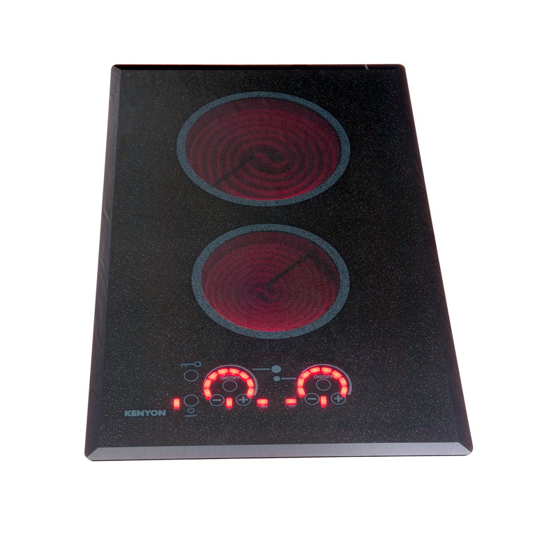 Kenyon Lite-Touch Q® 24" Black Electric Cooktop