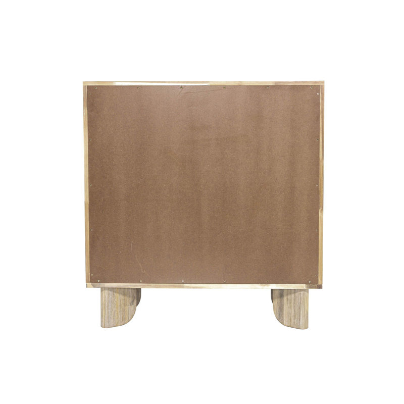 Hina 5-Drawer Acacia Chest
