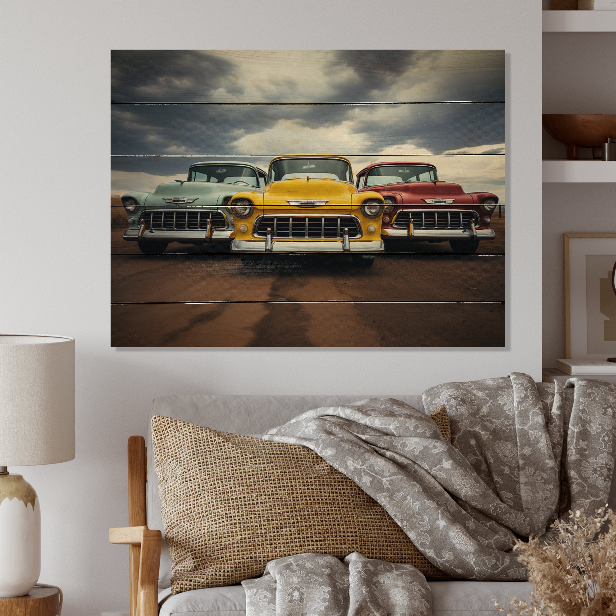Retro Rides Pick Up Latitude Run® Pickup Truck Retro Rides I On Wood Print - Wayfair Canada