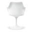 Fauteuil tulipe pivotant, simple