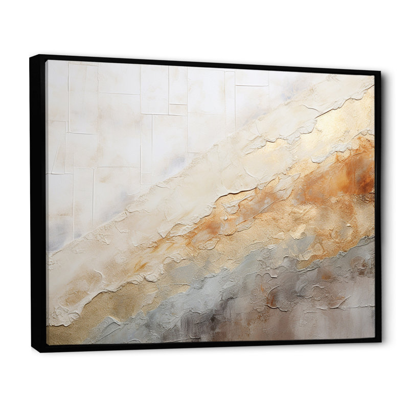 Oxford - Abstract Canvas Print_106513, Toile avec cadre flottant noir, H 30 po x l 40 po x P 1,5 po