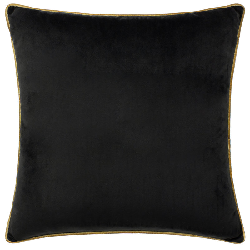 Meridian Square Scatter Cushion, Black