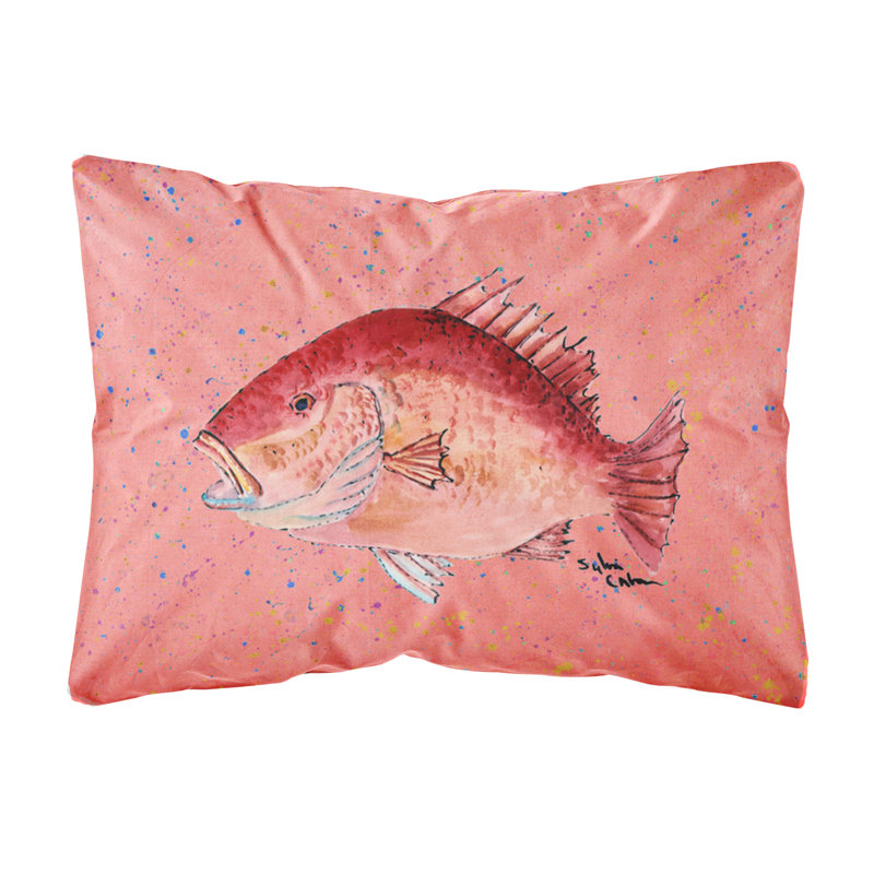 Coussin intérieur/extérieur Strawberry Snapper
