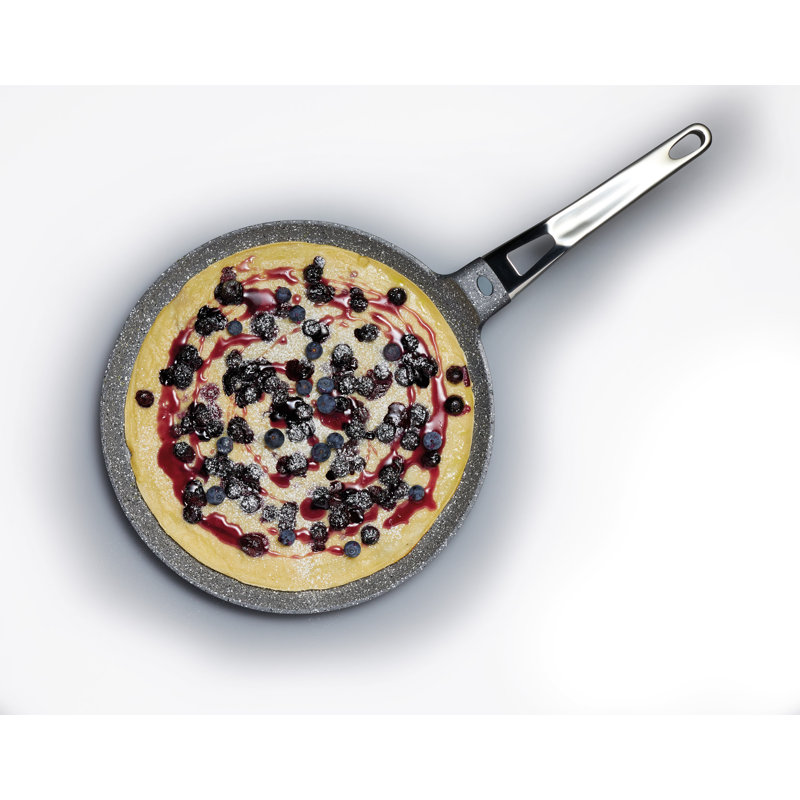 MasterClass Cast Aluminium 28cm Crepe Pan for Induction Hob