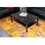 Tapis orange en laine noué à la main à poil long oriental 10,75 pi x 6,4 pi Oriental