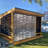 98.43"H Clear Outdoor Clear Awning Waterproof PVC Curtain Rain Shelter for Patios, Decks & Campsites-61452664-115294818